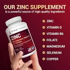 Dr. Berg Zinc with Magnesium, Vitamin D3 and Selenium